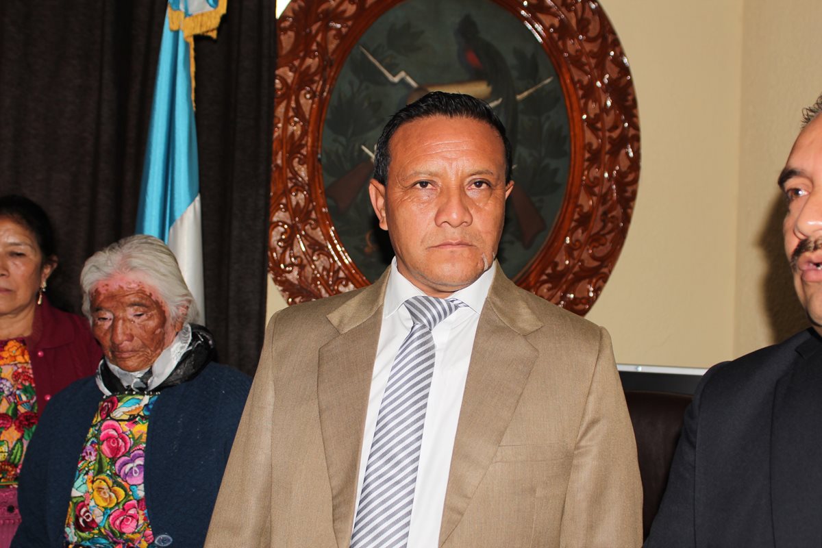 Carlos Enrique Cardona, fue nombrado como gobernador de San Marcos por el presidente Jimmy Morales. (Foto Prensa Libre: Aroldo Marroquín)