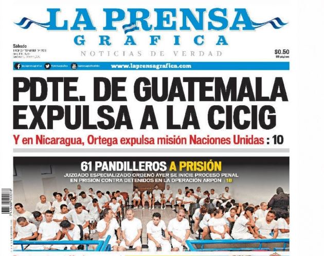 Las medidas contra misiones de la ONU en Guatemala y Nicaragua fueron la constante en los medios internacionales.