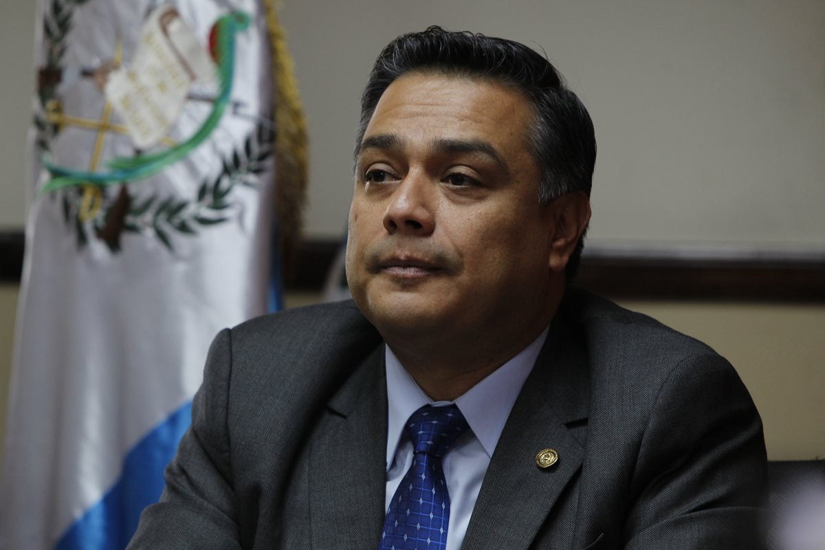 Javier Hernández, jefe del bloque FCN-Nación. (Foto Prensa Libre: Hemeroteca PL)