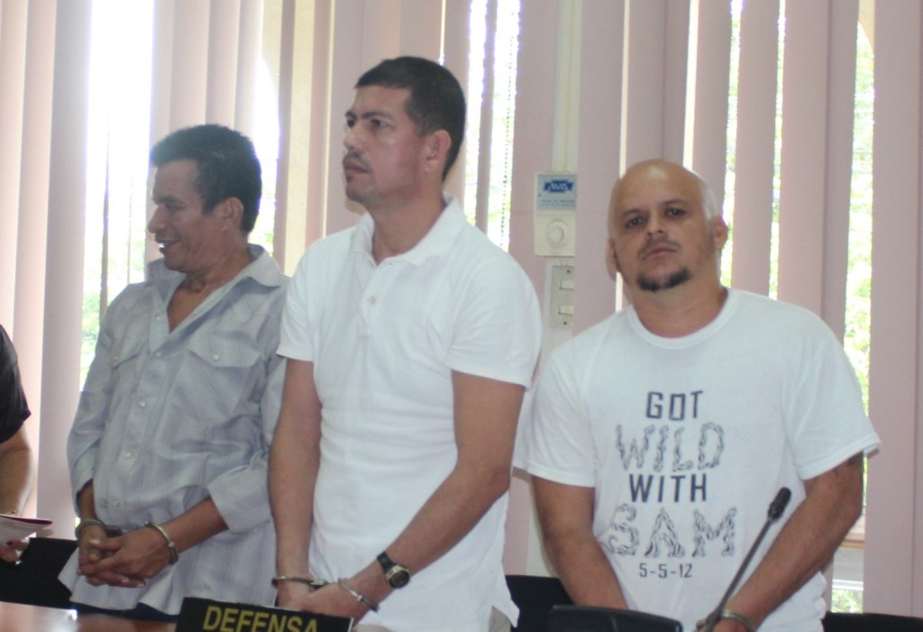 Tres integrantes de la banda Falsos Pastores fueron sentenciados a 25 años por plagio o secuestro. (Foto Prensa Libre: Rigoberto Escobar)