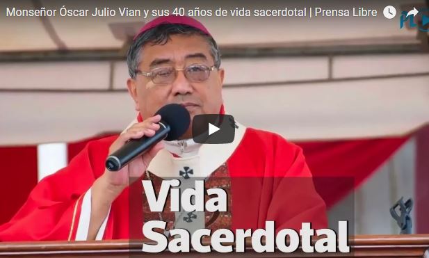 Óscar Julio Vian una historia dedicada al servicio y apoyo a la juventud