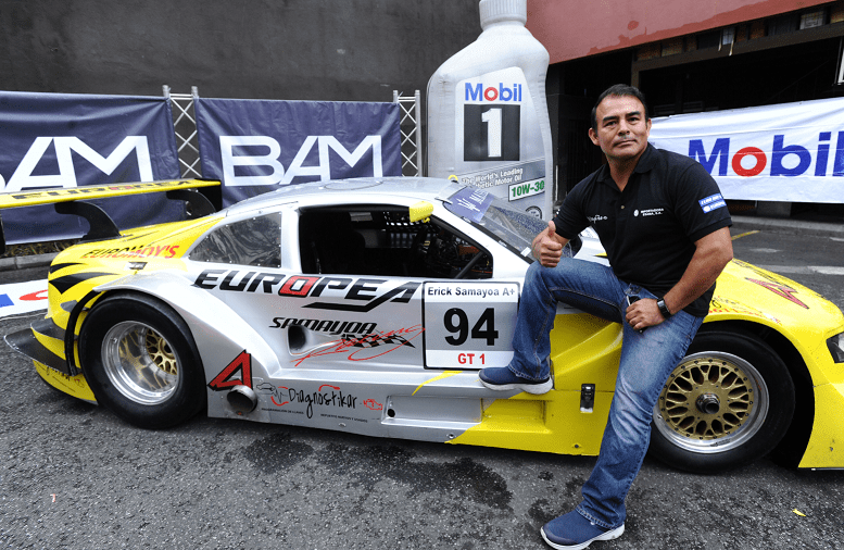 Érick Samayoa desafiará a los potentes vehículos de la GT1