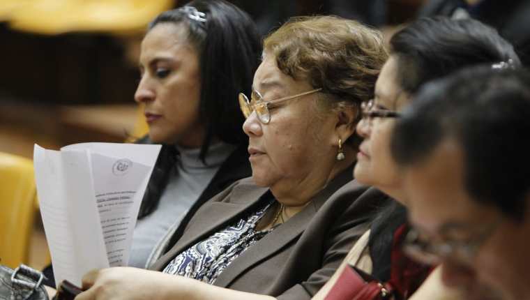 Jueza Marta Sierra de Stalling es procesada por el caso Bufete de la impunidad, por haber otorgado beneficios a los presuntos jefes de la red La Línea. (Foto Prensa Libre: Hemeroteca)