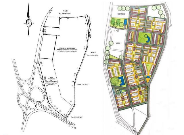 Esta es la Colonia La Dignidad. (Foto Prensa Libre: Captura de Pantalla)