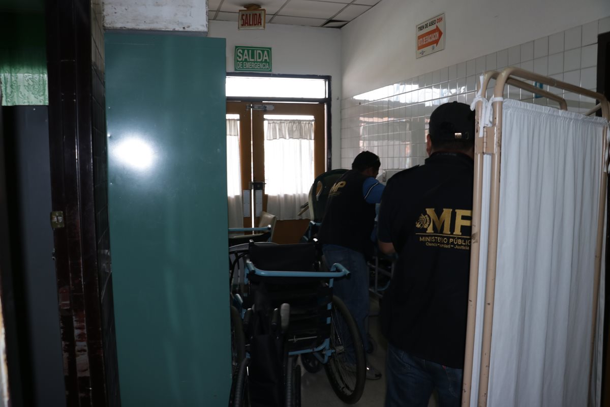 Oswer Geovani García Hernández falleció en el Hospital Nacional de Chimaltenango. (Foto Prensa Libre: Víctor Chamalé)