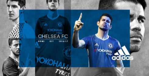 El Chelsea ha sacado a la venta su nueva camisa de juego con un valor que supera los mil quetzales. (Foto Prensa Libre: cortesía Chelsea)