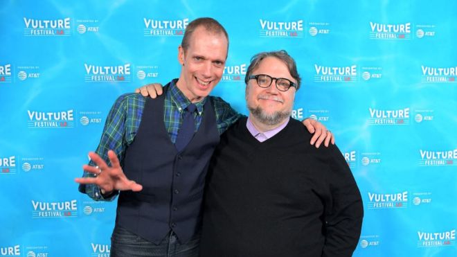 Doug Jones y Guillermo del Toro han colaborado desde 1997 en diversas cintas, como "El laberinto del fauno". (Foto Prensa Libre:GETTY IMAGES)