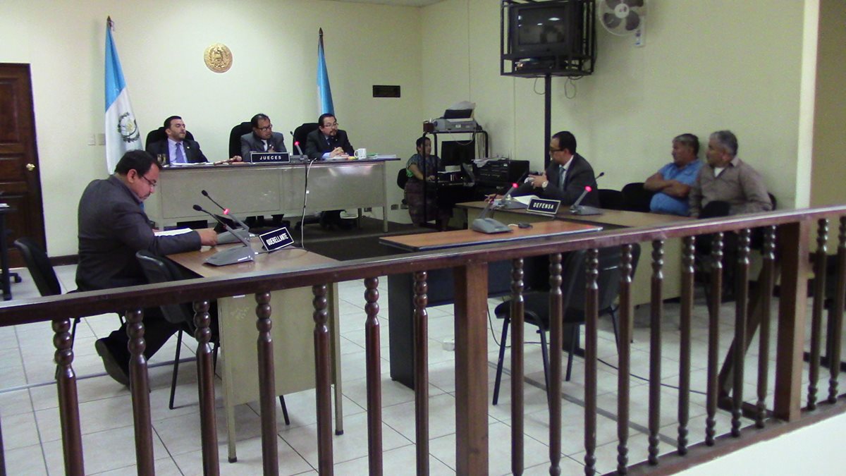 Tribunal de Sentencia de Huehuetenango, donde se dictó la condena. (Foto Prensa Libre: Mike Castillo).