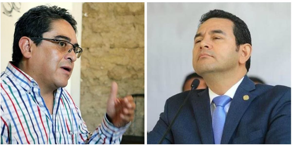 El Procurador de los Derechos Humanos, Jordán Rodas, escribió al presidente Jimmy Morales para manifestar su preocupación sobre los "onerosos"gastos con fondos públicos. (Foto Prensa Libre: Hemeroteca PL)