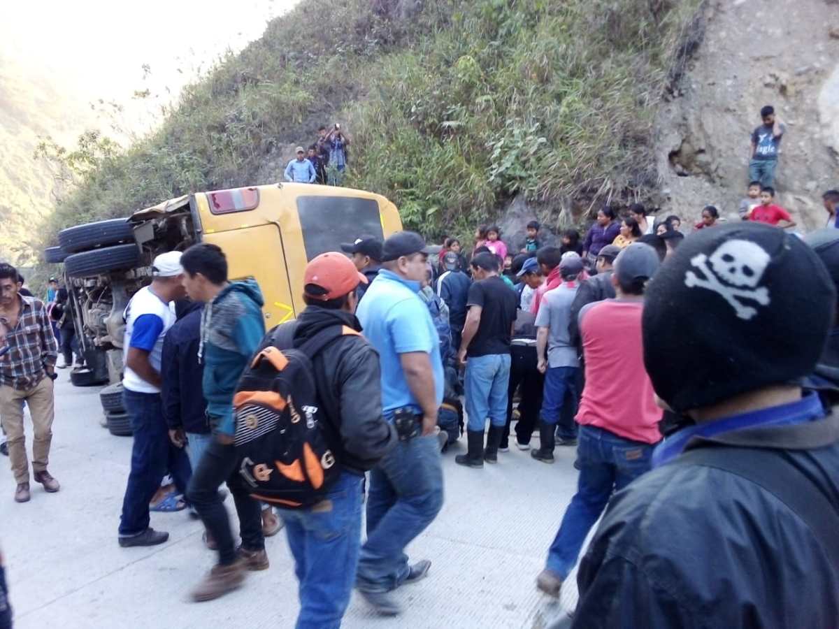 Accidente de tránsito en Tamahú deja dos muertos y seis heridos