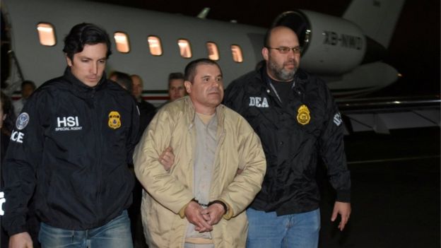 "El Chapo" fue extraditado a Estados Unidos en enero de 2017. REUTERS
