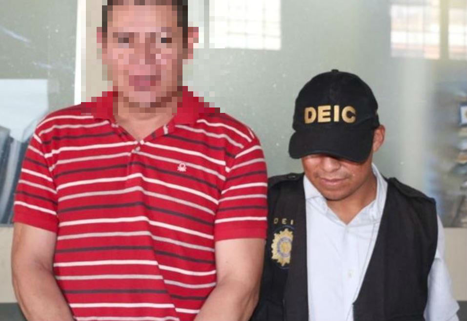 Carlos Antonio Quinteros González fue capturado en el 2016, en la zona 1 capitalina. (Foto Prensa Libre: Hemeroteca)