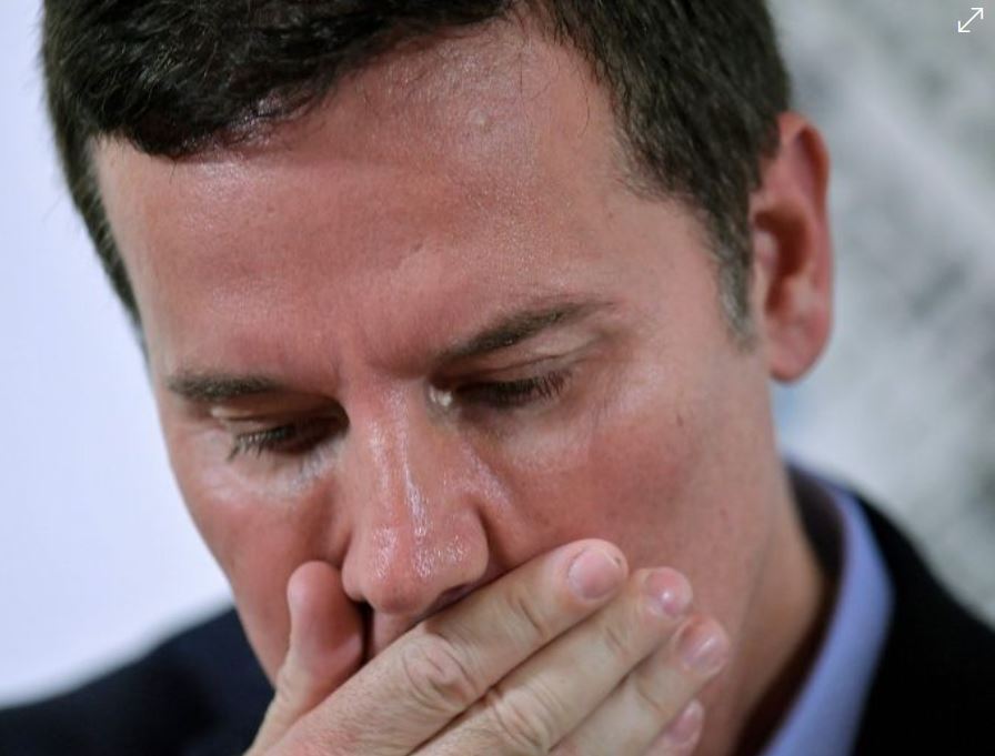 Juan Carlos Cruz, uno de los tres denunciantes que destaparon el "Caso Karadima", donde acusan al sacerdote Fernando Karadima de abusos sexuales se reunió con el Papa Francisco. (Foto Prensa Libre: AFP)