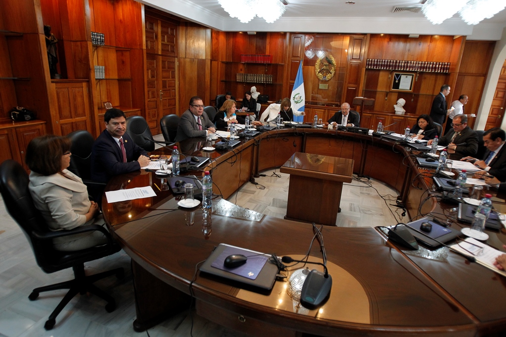 Para hoy está programada una nueva votación para elegir al presidente de la Corte Suprema de Justicia para el año 2018. (Foto Prensa Libre: Hemeroteca PL)