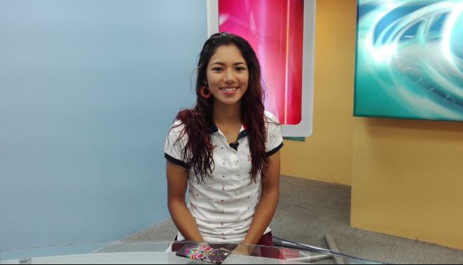 Dalia Soberanis es una de las promesas del patinaje guatemalteco. (Foto Prensa Libre: Carlos Vicente)