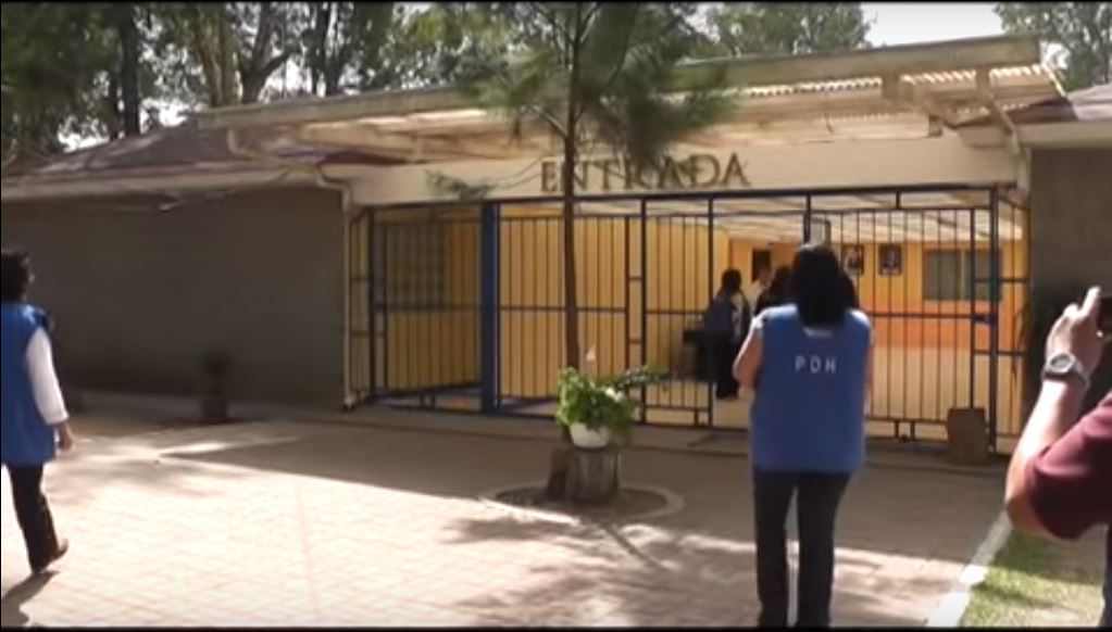 La casa hogar está ubicada en San José Pinula. La Procuraduría de Derechos Humanos ha hecho varias verificaciones. (Foto Prensa Libre: PDH)