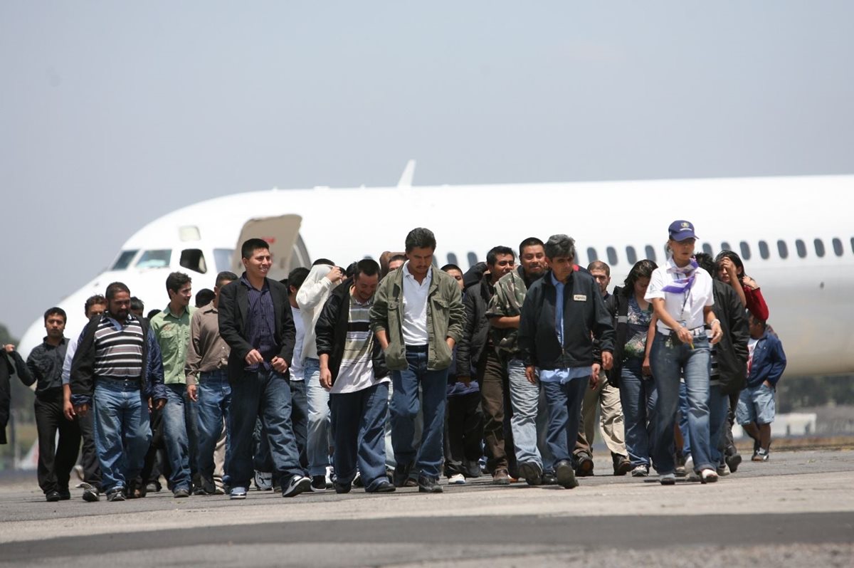 El PAPTN busca reducir la migración ilegal. Cada año miles de guatemaltecos son deportados en su intento de ingresar ilegalmente a EE. UU. (Foto Prensa Libre: Hemeroteca PL)