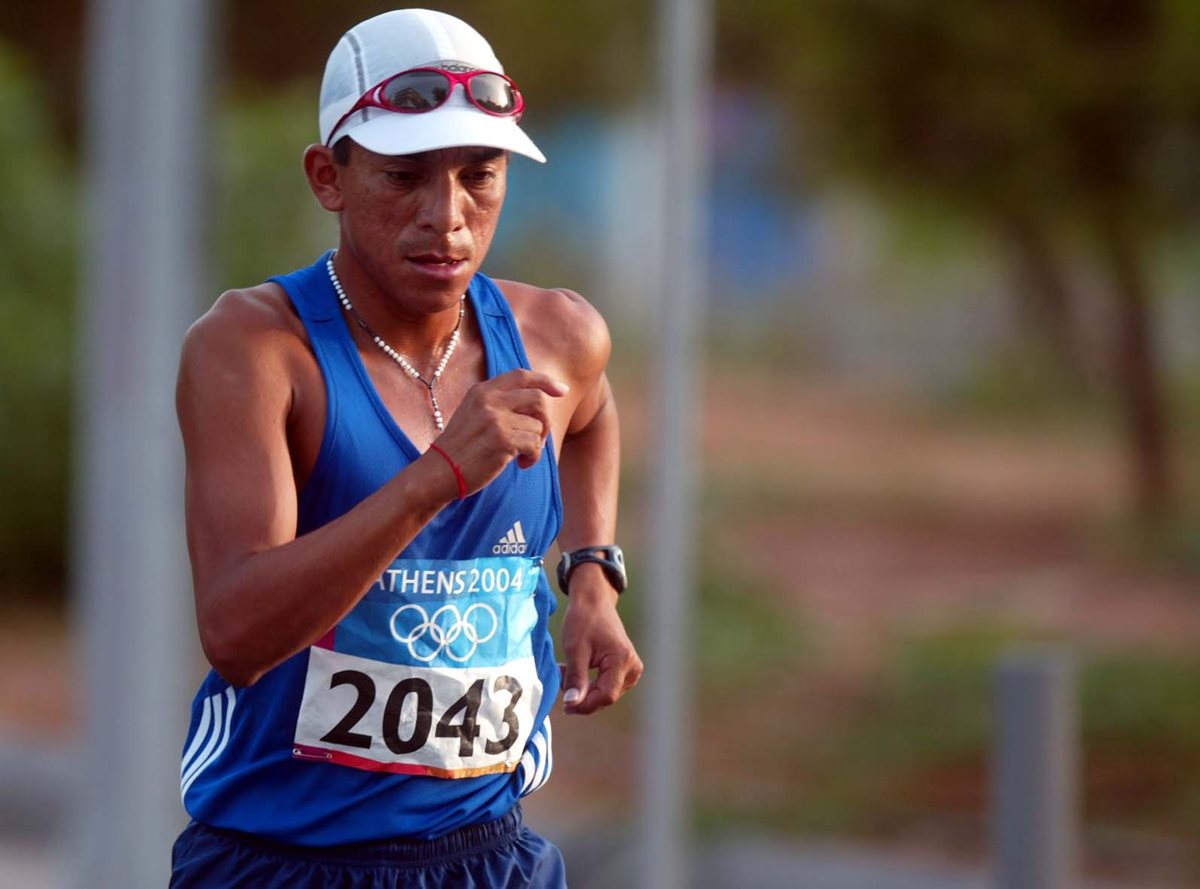 Julio Martínez durante su participación en Atenas 2004. (Foto: Hemeroteca PL)