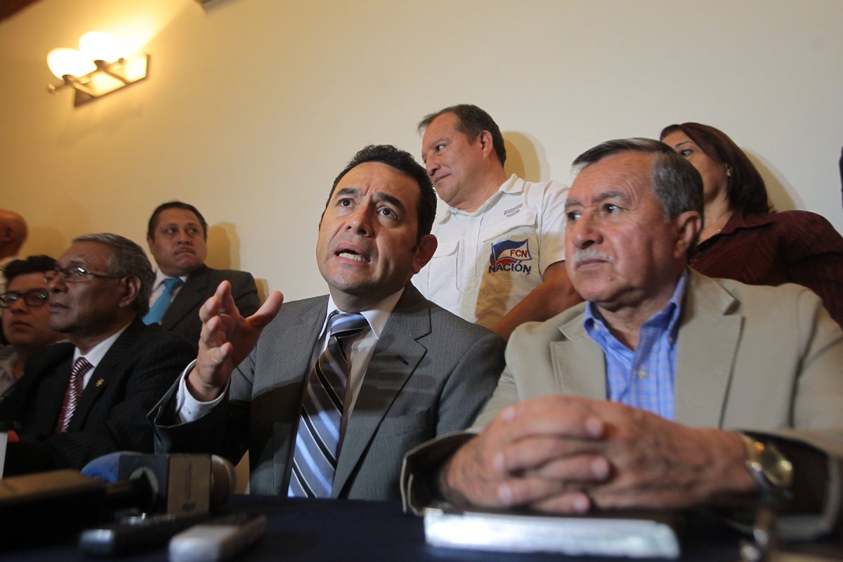 El diputado Edgar Ovalle, fundador del partido, enfrenta un proceso de antejuicio. (Foto Prensa Libre: Hemeroteca PL)