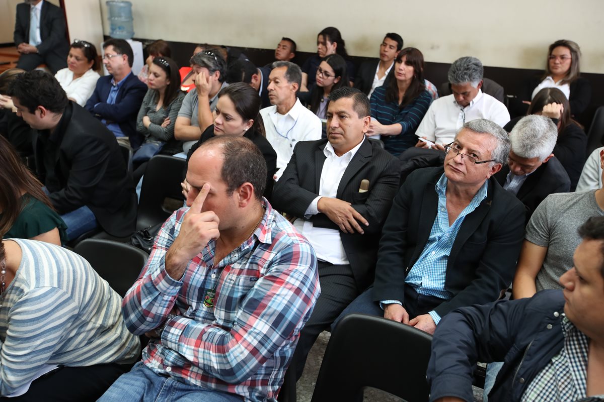 Caso Traficantes de influencias cierra la audiencia de primera declaración con 19 ligados a proceso. (Foto Prensa Libre: Hemeroteca PL)