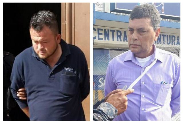 Dos supuestos narcotraficantes con orden de extradición fueron capturados esta tarde. (Foto Prensa Libre: PNC)