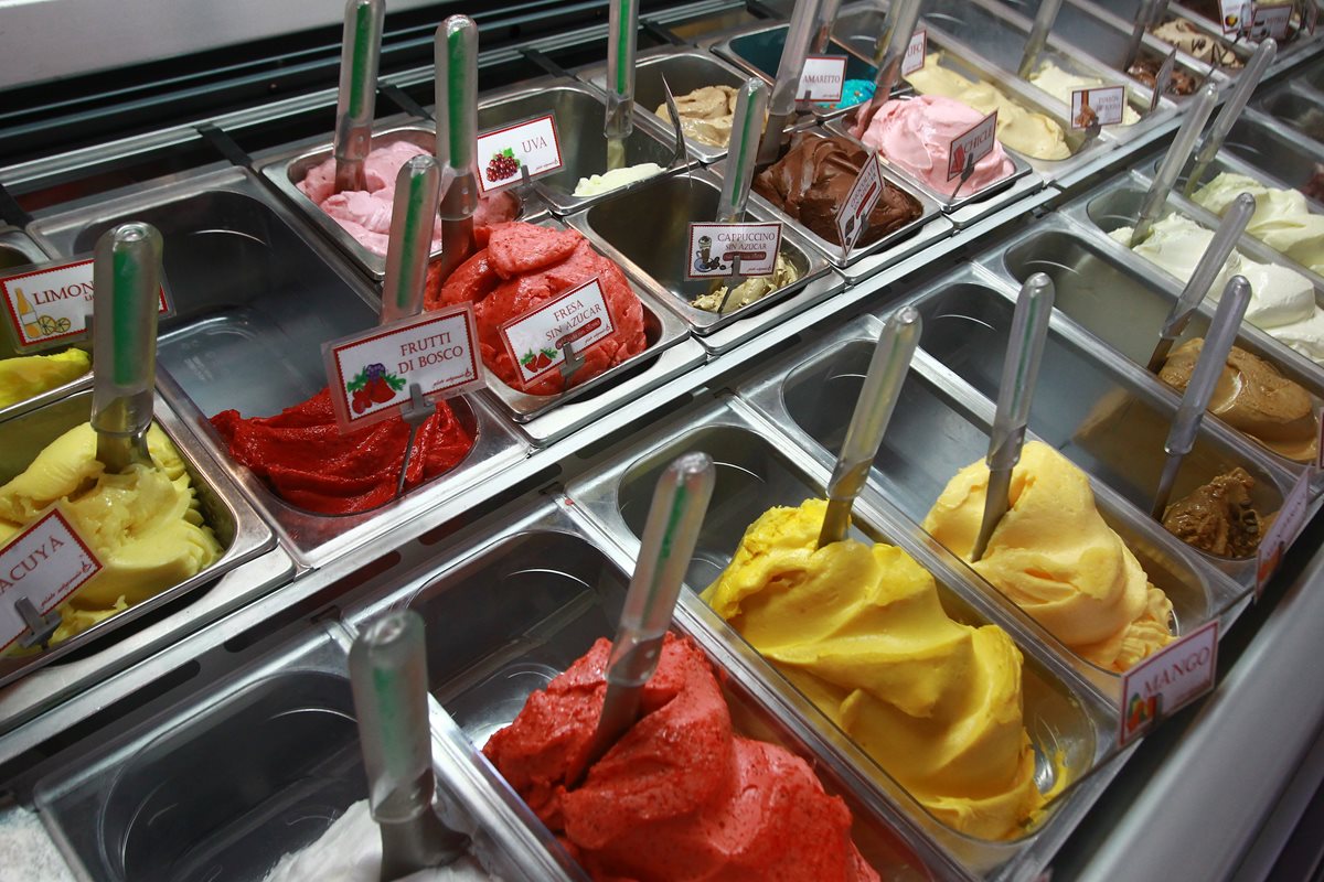 Los helados son ideales para consumirlos en verano (Foto Prensa Libre: Álvaro Interiano)