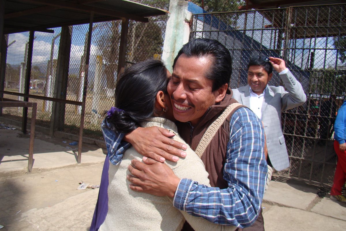 Fausto Sánchez, líder comunitarios de San Pablo, San Marcos, recuperó su libertad, luego de haber estado preso durante más de dos años. (Foto: HemerotecaPL)
