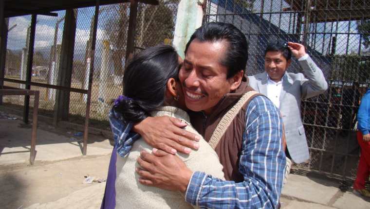 Fausto Sánchez, líder comunitarios de San Pablo, San Marcos, recuperó su libertad, luego de haber estado preso durante más de dos años. (Foto: HemerotecaPL)