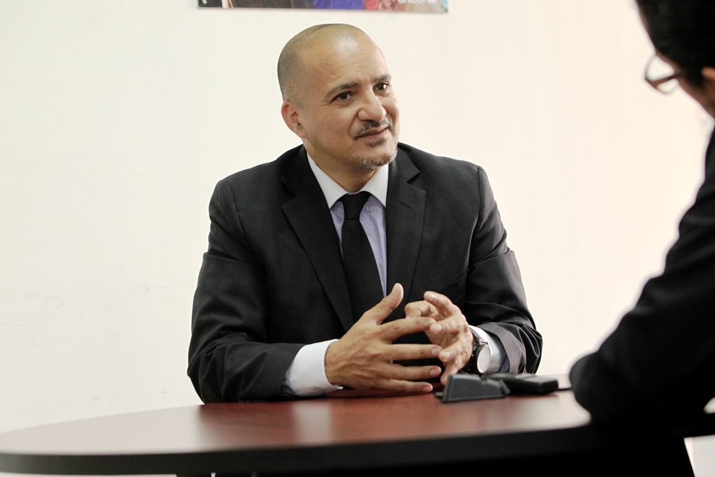 Leonel Dubón está convencido de que es necesaria una reforma de todo el  sistema de protección de la niñez en el país. (Foto Prensa Libre: Carlos Hernández)