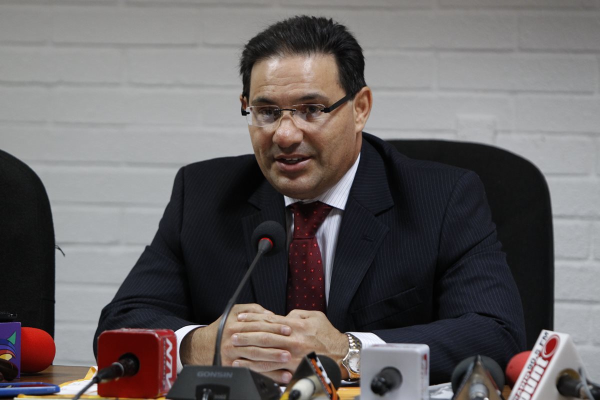 Marco Antonio Villeda, juez de Primera Instancia de Extinción de Dominio. (Foto Prensa Libre: Hemeroteca PL)