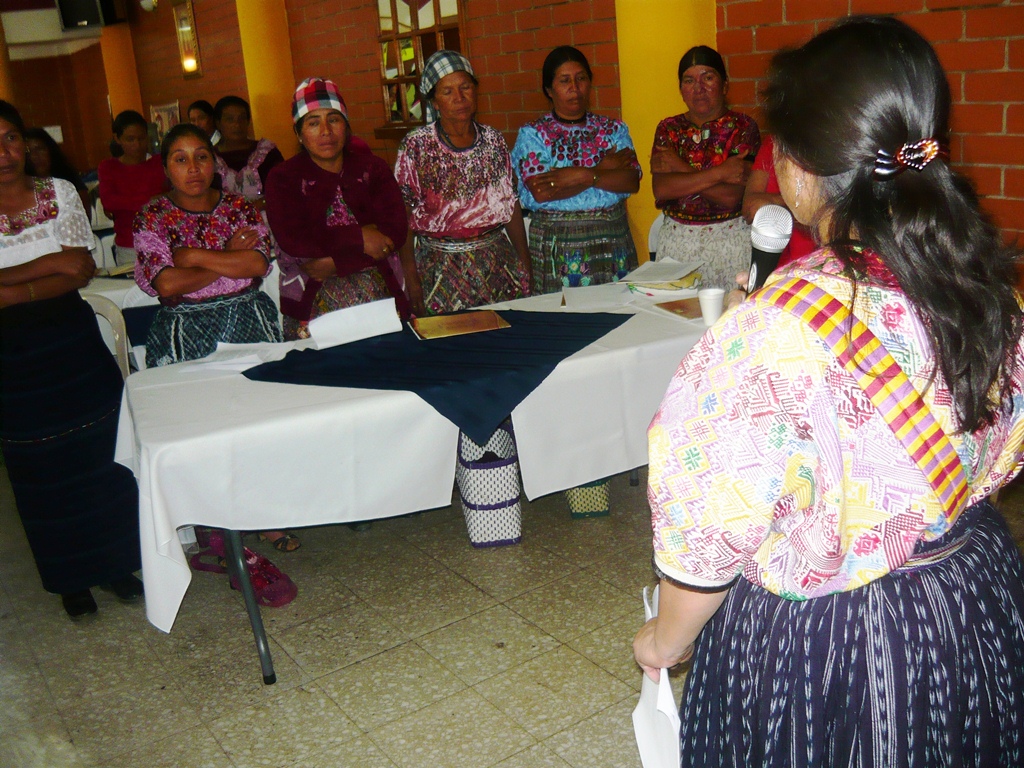 Mujeres indígenas de diferentes sectores de San Marcos se organizan para impulsar programas en pro de su reivindicación social. (Foto Prensa Libre: Genner Guzmán).