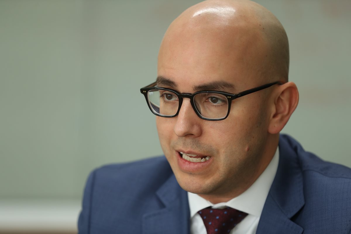 Juan González, quien fue Subsecretario de Estado Adjunto para Asuntos del Hemisferio Occidental de EE. UU. habló acerca de la corrupción en el país. (Foto Prensa Libre: Esbin Garcia)