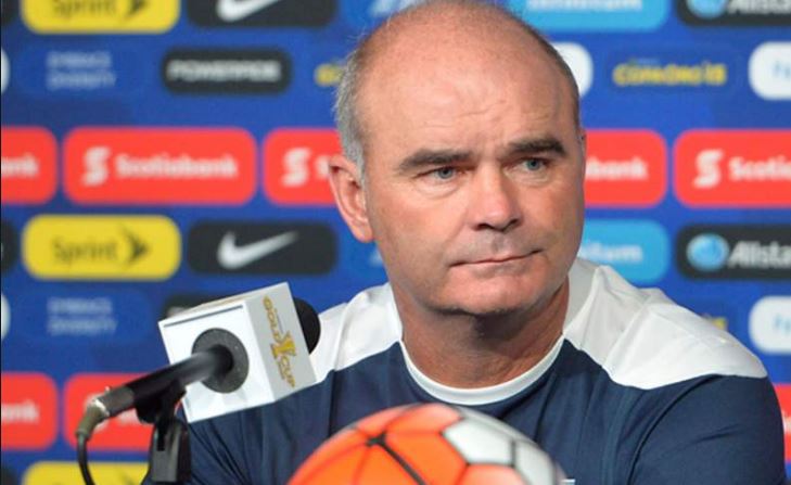 Iván Franco Sopegno fue el técnico de la Bicolor en la Copa Oro 2015. (Foto Prensa Libre)