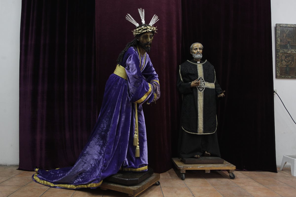 El Nazareno de las tres potencias y la imagen de San Felipe Neri, del siglo XVII, serán restaurados por Cerebiem.