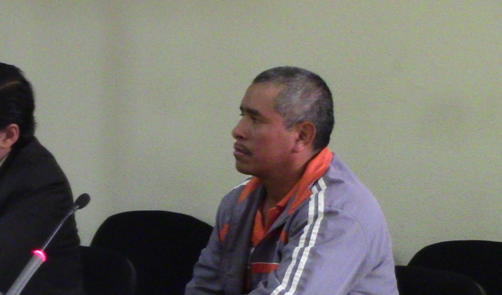 Leonzo Morales Funes fue hallado culpable de plagio y secuestro. (Foto Prensa Libre: Mike Castillo).