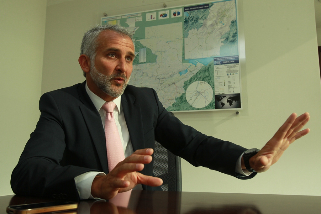 Javier García-Burgos, presidente del Consejo de Administración de IC Power. (Foto Prensa Libre: Estuardo Paredes)
