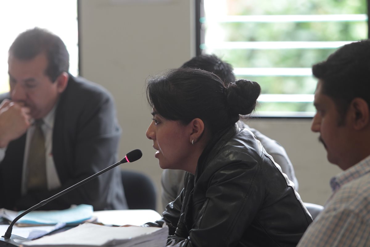 Audiencia en el Juzgado de Villa Nueva que conoce el caso de la muerte del estudiante del Liceo Javier. (Foto Prensa Libre: Hemeroteca PL)