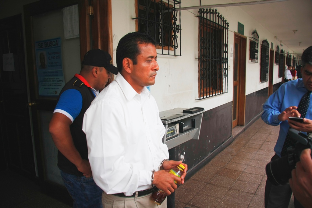 Marco Antonio Méndez es sindicado de haber abusado sexualmente de su hijastra. (Foto Prensa Libre: Renato Melgar).