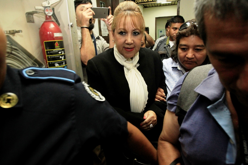 Stalling es procesada por posiblemente haber cometido tráfico de influencias en favor de su hijo Otto Fernando Molina Stalling. (Foto Prensa Libre: Hemeroteca PL)