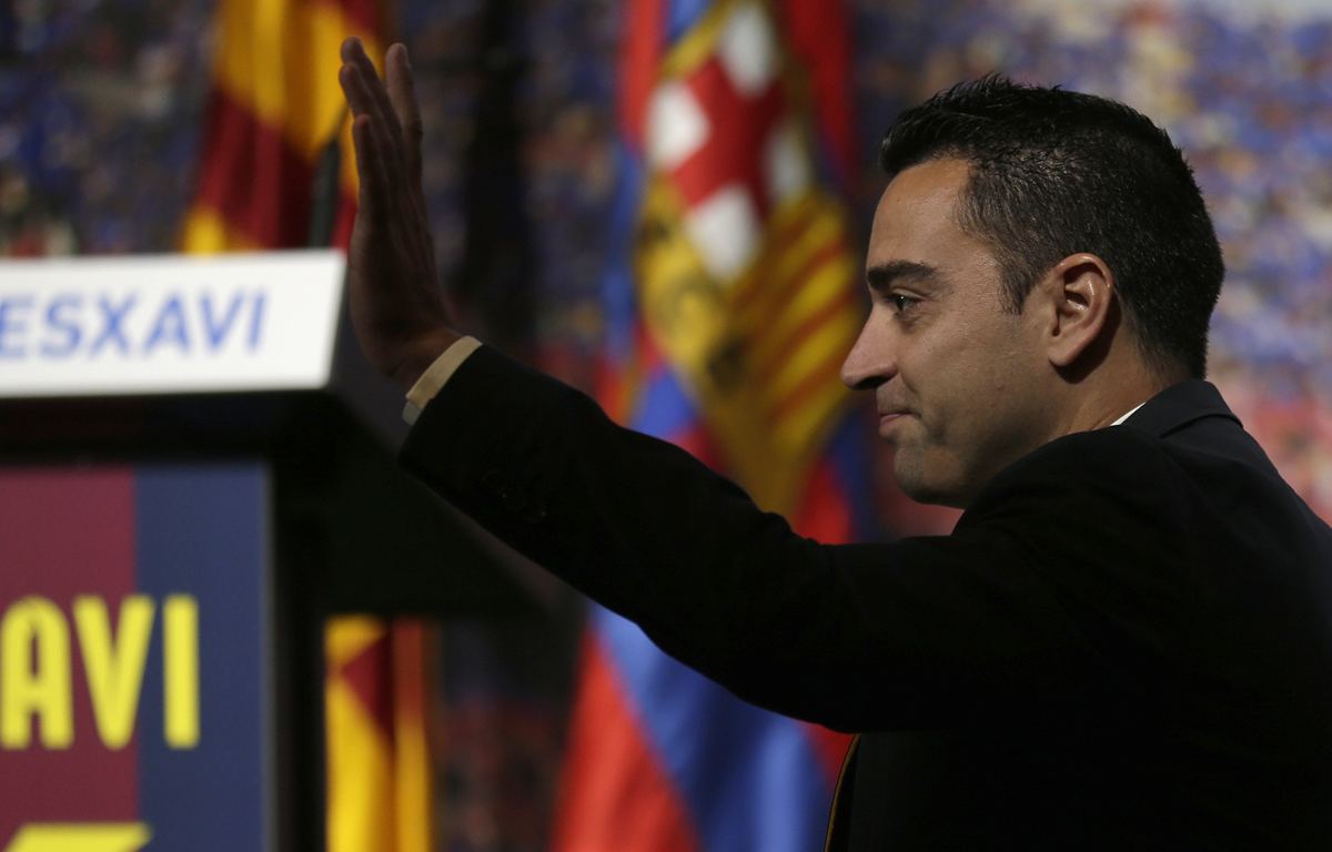 Xavi Hernández confiesa que sufrirá mucho en el duelo entre el Barcelona y el PSG. (Foto Prensa Libre: Hemeroteca PL)