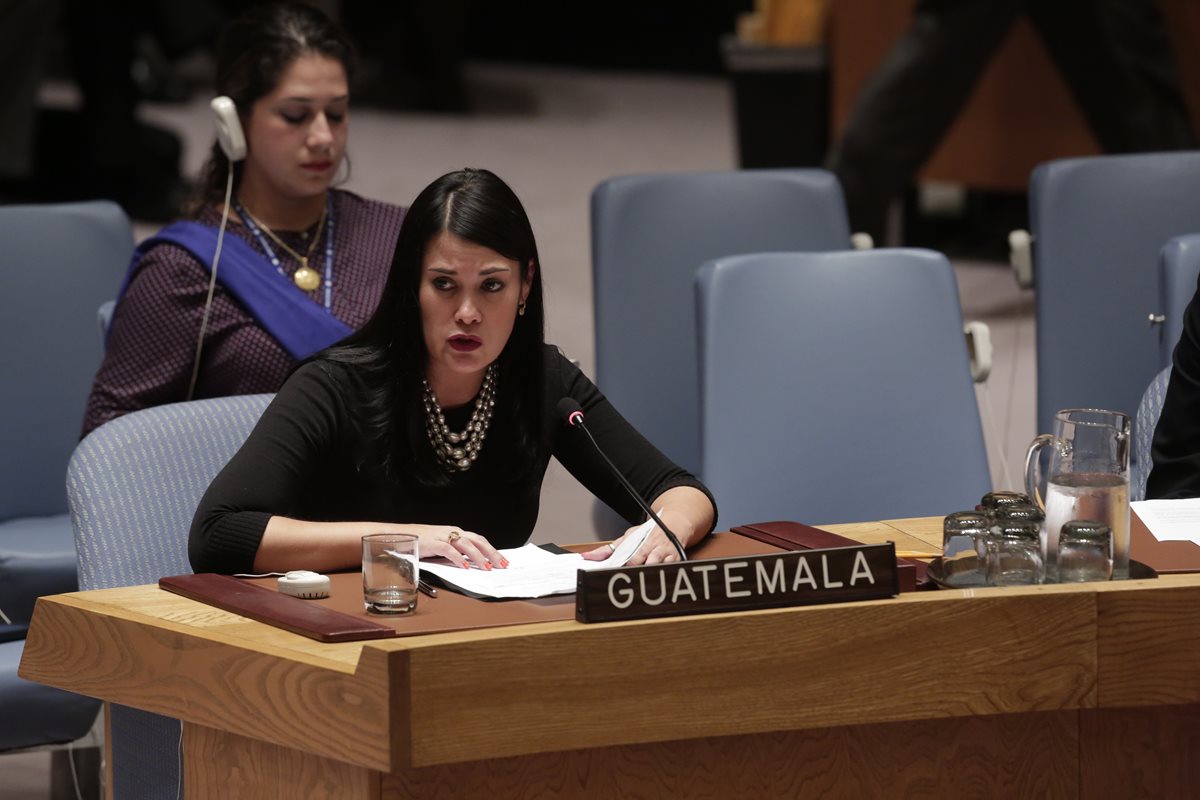Es la primera y única abogada guatemalteca que ocupará ese cargo en La Haya. (Foto cortesía Ana Cristina Rodríguez).