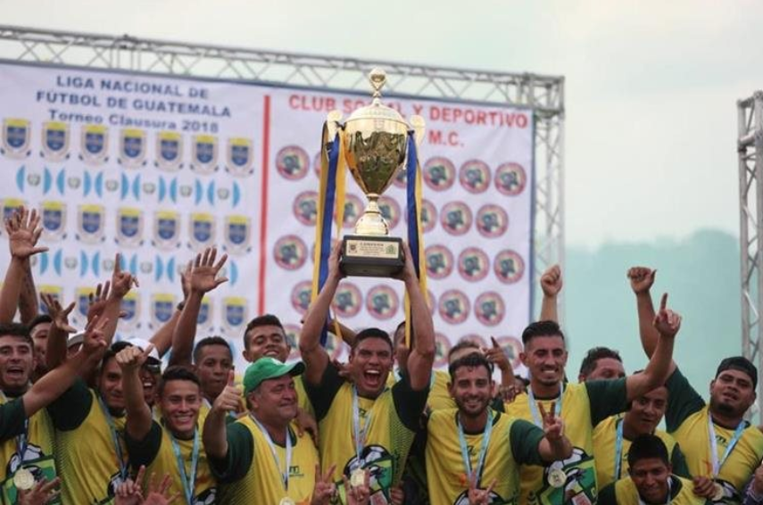 El campeón Guastatoya tendrá su primera participación internacional el próximo año por la Concacaf. (Foto Prensa Libre: Hemeroteca PL)