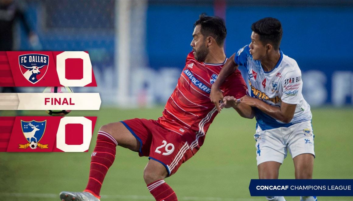 El guatemalteco Carlos Ruiz debutó con el FC Dallas en el choque contra Suchi. (Foto FC Dallas).