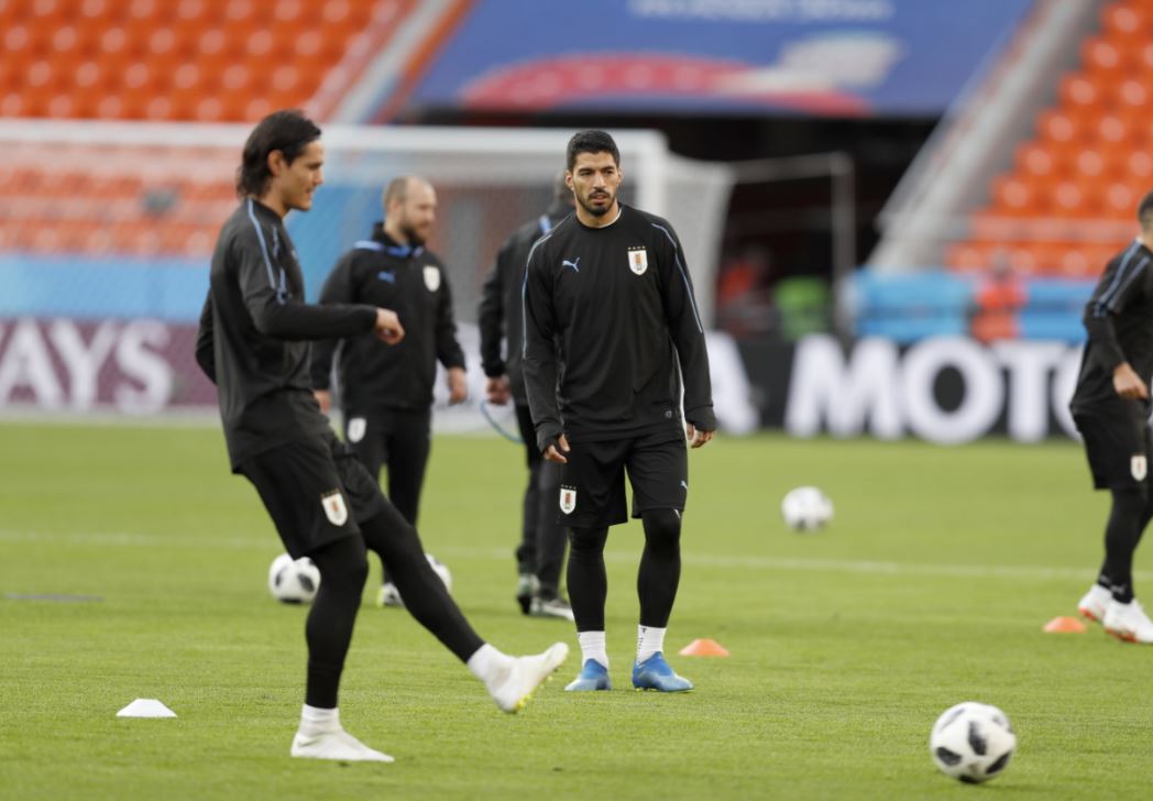 El entrenador de la Selección de Uruguay Óscar Tabárez destaca la madurez de Luis Suárez