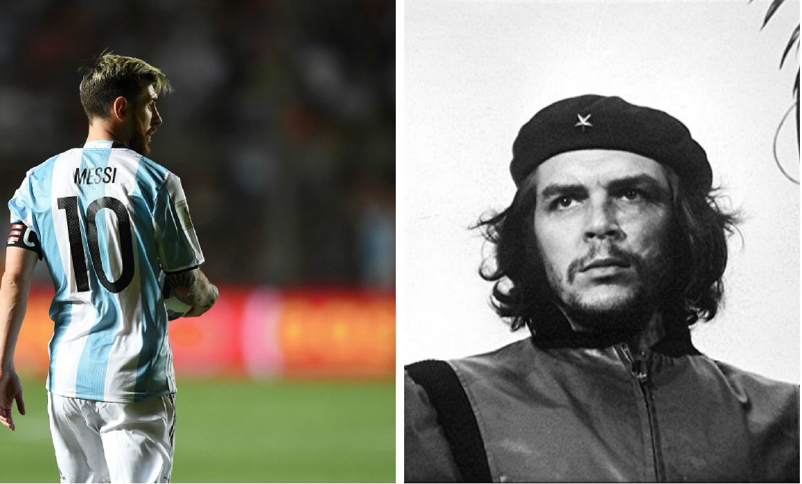Lionel Messi y el Che Guevara son dos personajes de Rosario, Argentina. (Foto Prensa Libre: Hemeroteca PL)