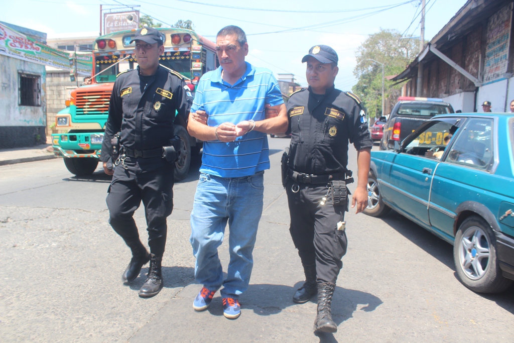 William Stanley fue detenido en Escuintla. (Foto Prensa Libre).
