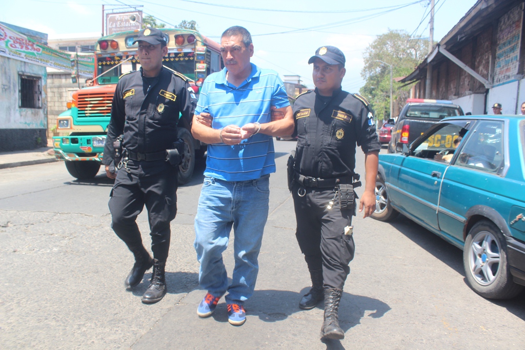 William Stanley fue detenido en Escuintla. (Foto Prensa Libre).