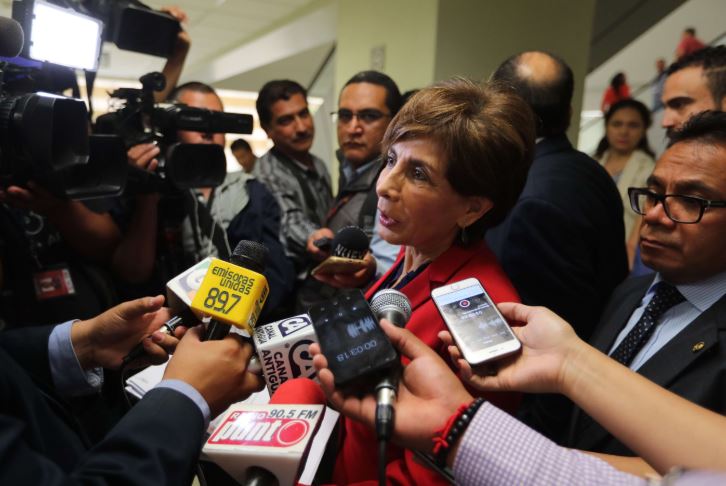 Nineth Montenegro, secretaria de Encuentro Por Guatemala y diputada, enfrenta un proceso de antejuicio por financiamiento electoral anónimo. (Foto Prensa Libre: Hemeroteca PL)