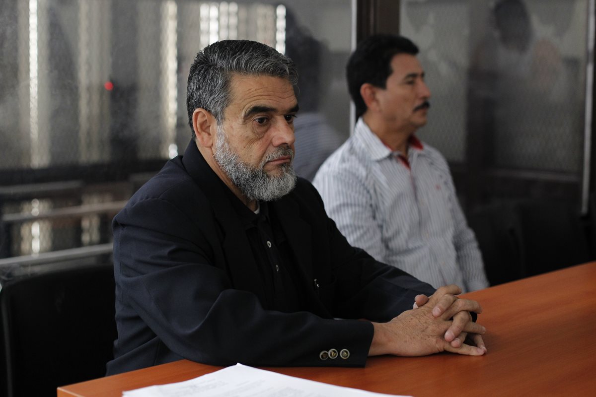 Manuel Barquín, durante una audiencia judicial el 31 de marzo de 2017. (Foto Prensa Libre: Hemeroteca PL)