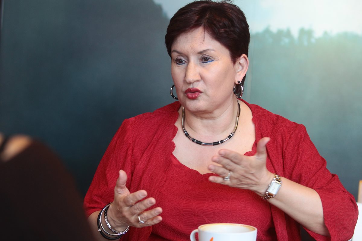 Thelma Aldana reconoció en junio que se identificó un atentado en su contra, por lo que no ha tenido agenda pública en casi un mes. (Foto Prensa Libre: Hemeroteca PL)